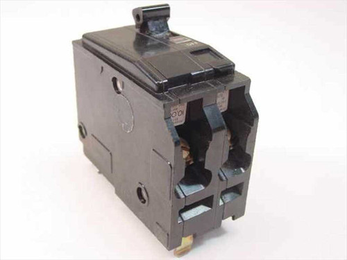 Generic LD 446 2-Pole 20 Amp Circuit Breaker – angled front-left view showing toggle handle and body