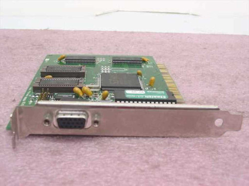 Diamond Stealth 64 DRAM PCI video card front view showing VGA output bracket and green PCB