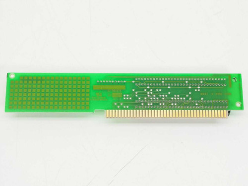 IBM 78X9031 Bus Adapter Riser Card – bottom/solder side showing PCB traces and gold-finger edge connector