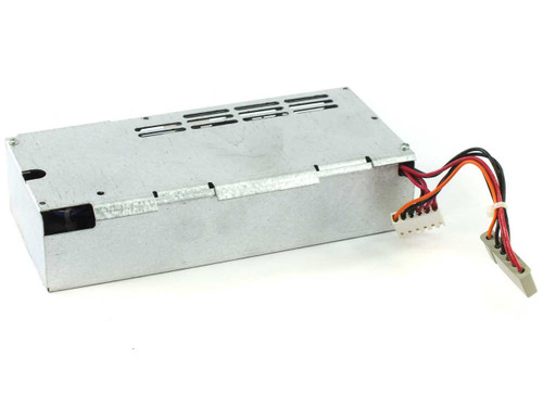 Seiko LTP5446B Switch Mode Thermal Printer Power Supply – rear and output harness side view showing ventilation slots and multi-pin output connector bundle