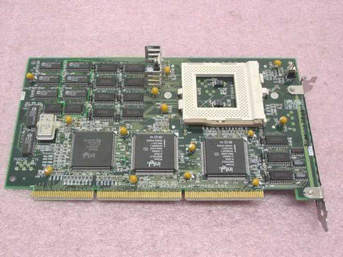 Acer 48.58102.001 Socket 5 CPU Board – top-down view showing Socket 5 ZIF socket and Intel PCIset chips