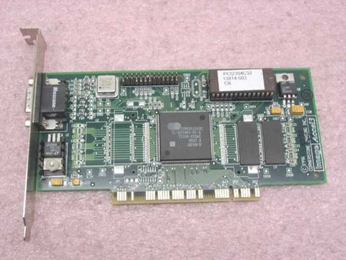 Cirrus Logic PCI2304C/32 Image Accel3 video card top-down view showing main CL-GD5430 chipset and PCI2304C/32 label