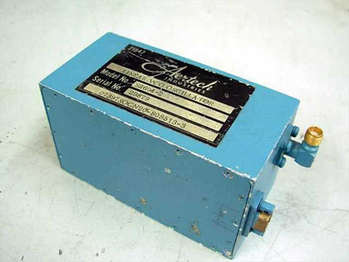 Aertech Industries S2604-2 Linear VCO — top/front view showing blue painted aluminum enclosure with model label