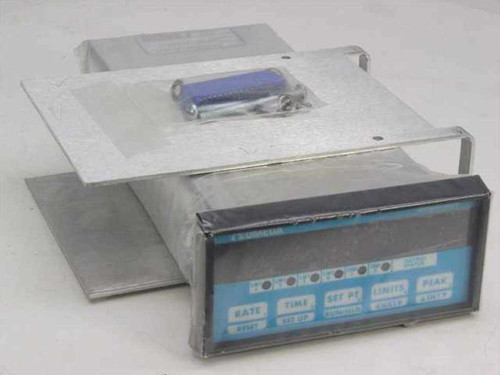 Omega Engineering DPS3400-K-3-5 digital thermometer front panel and aluminum housing with accessories in bag on top