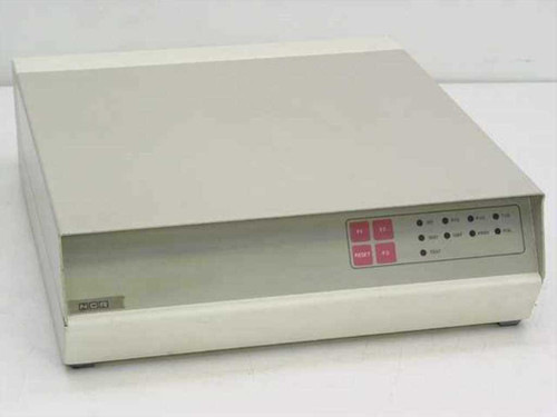 NCR VP10 0100-7101 EDP Equipment — front panel view showing NCR logo and function buttons