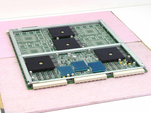 SGI 030-0681-003 GE12-4 PCA Module Board – reverse top-side view showing additional heatsinks and edge connectors
