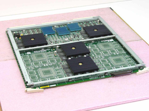 SGI 030-0681-003 GE12-4 PCA Module Board for Silicon Graphics Onyx 10000 – top-side component view showing heatsinks and ICs