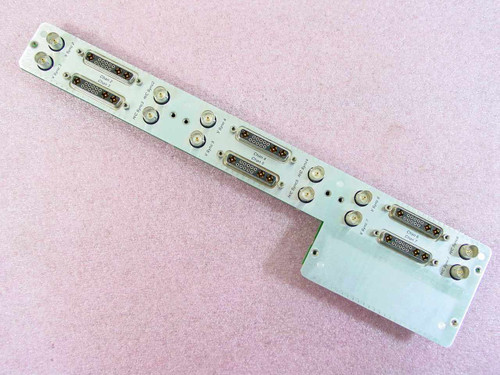 Silicon Graphics KONA VIO6 030-765-003 – front panel view showing four D-Sub connectors and BNC sync ports on white aluminum bracket