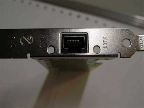 Compaq 174831-001 NIC – bracket closeup showing single RJ-45 port labeled 100TX