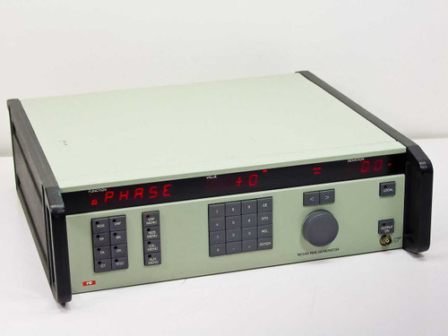 Radio Electronics RE530 RDS Generator – front panel with function keys, LED display, and mode buttons