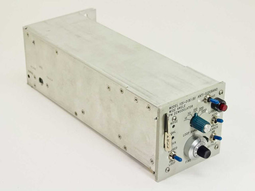 Microdyne 1151-D B Wide Angle PM Demodulator for RF Satcom Earth Station Systems
