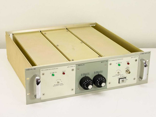 3dbm, INC 70MDF-DAT-GLW FM Modulator Rackmount Unit w/WV Communications Modules