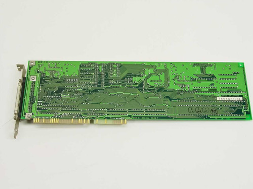 DTC 5280 CRZ MFM controller card – solder side (bottom) view with DB37 connector visible at bracket end