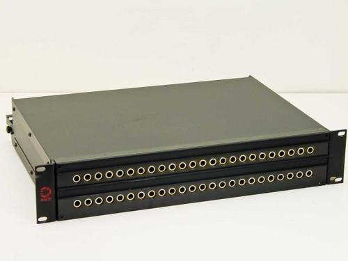 AVP 24 Dual Port video jack Patchbay 19" Rackmount 2U 19 x 16 x 4