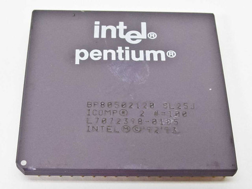 Intel Pentium 120 MGh BP80502120 SL25J