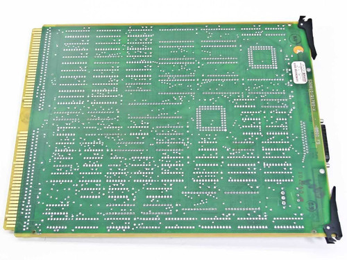 Siemens CIOP Card S30810-Q1789-X — solder-side (bottom) of PCB showing trace pattern and rear D-Sub connector bracket