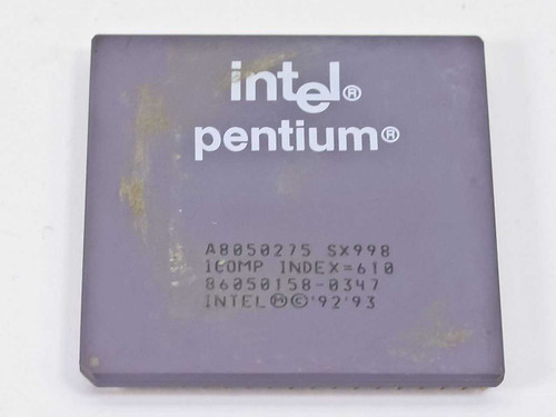 Intel Pentium P1 75 Mhz Processor A8050275 SX998