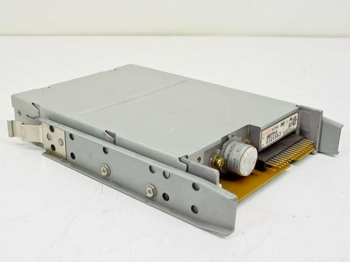 Teac FD-235HG 19307773-81 internal floppy drive – left-side angled view showing PCB edge connector and mounting bracket