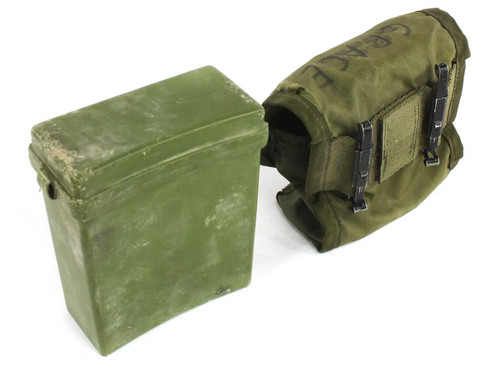 Military 6545-01-094-6142 USED Issue First Aid Kit Pouch and Hard Case Insert