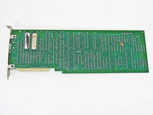 Zenith Data Systems 85-3017-1 CPU board – solder side (bottom), showing rear bracket with DIN connector