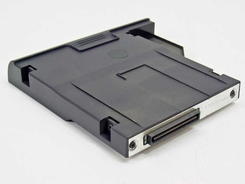 Dell MY-071PXH floppy drive module — top rear angled view showing proprietary multi-pin connector edge