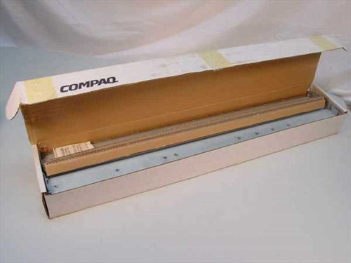 Compaq 187360-001 19-inch rack rail kit shown new in original open Compaq box