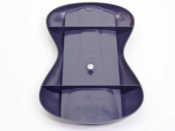 Dell 842GD OptiPlex desktop vertical stand – underside view showing ribbed base structure and FRONT orientation molding