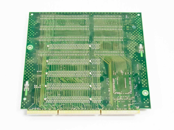 Dell 82356 GX1 riser card reverse/solder side showing full PCB trace layout and expansion slot contacts