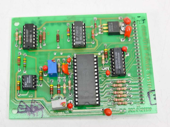 Computer Power Systems CiA DPM Board 102216 – front side showing ICs, resistors, and capacitors on green PCB