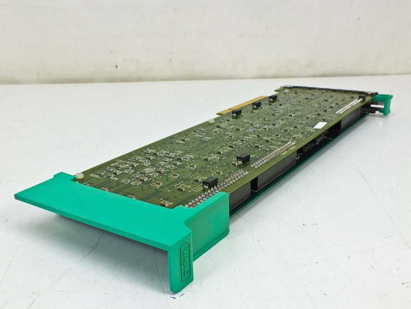 Wang 9546 MCA W Loc Board – reverse side angled view showing full card length, green PCB, and edge connector at right
