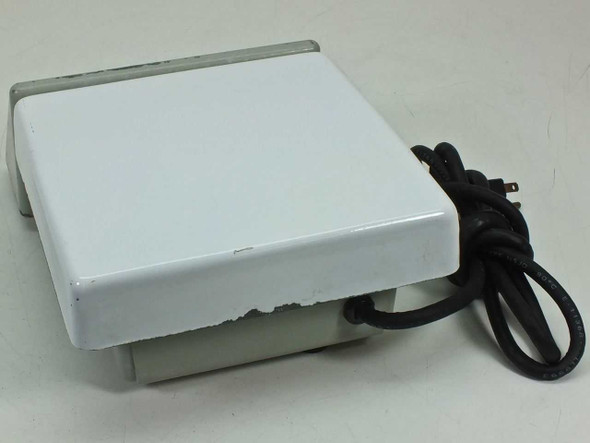 VWR Scientific 360 Magnetic Stirrer right side and rear view showing white ceramic stirring plate and power cord
