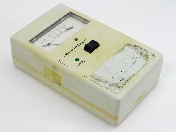 Monroe Electronics 267 Buried Layer Tester front panel showing analog meter display, Buried Layer label, and PEAK indicator light