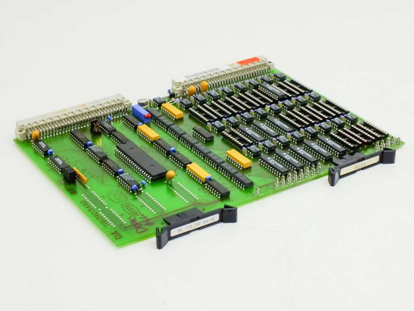 Netstal DA 110.240.5440 PCB – opposite top-side angle showing component array and edge connectors