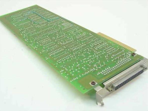 Zenith Data Systems 85-3053-02 ISA Parallel Serial board – solder side view showing trace routing and DB-25 connector