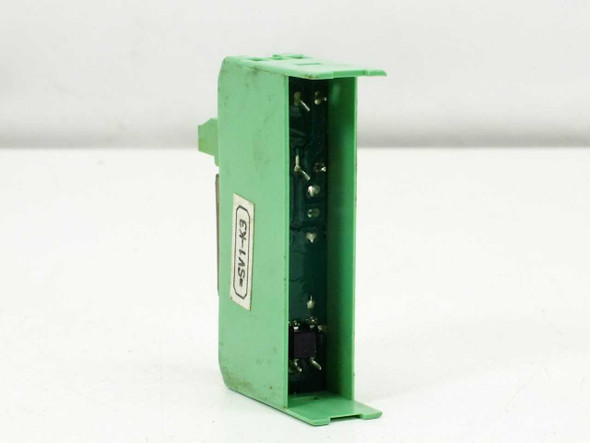 Phoenix Contact 2940391 EMG 17-REL/KSR-24/21-21-LC relay module – right side view showing internal relay and DIN rail clip