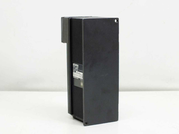 Mitsubishi AX41C MELSEC PLC I/O Module – side/rear view showing finned housing and label