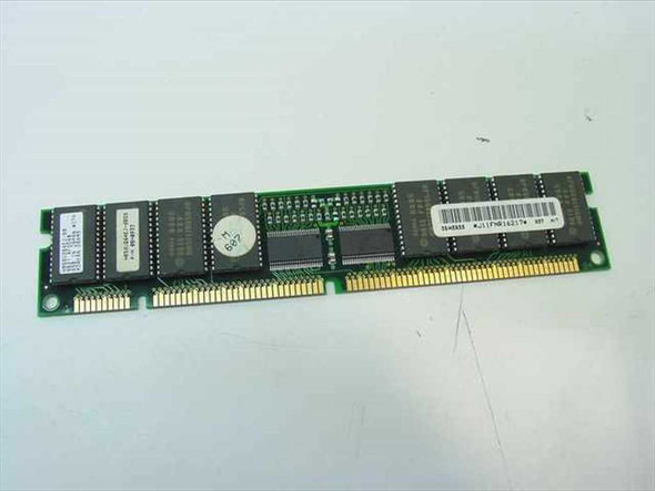 IBM 05H0933 16MB 72-pin DIMM RAM module — top view showing chips and PCB