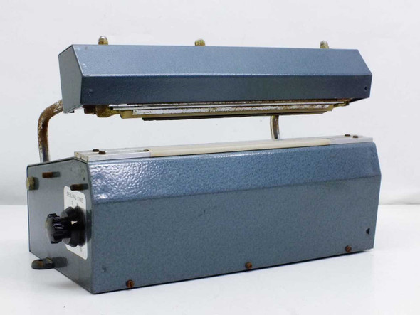Audion Elektro SSM 230 heat sealer – right-side three-quarter view showing upper sealing bar and lower body