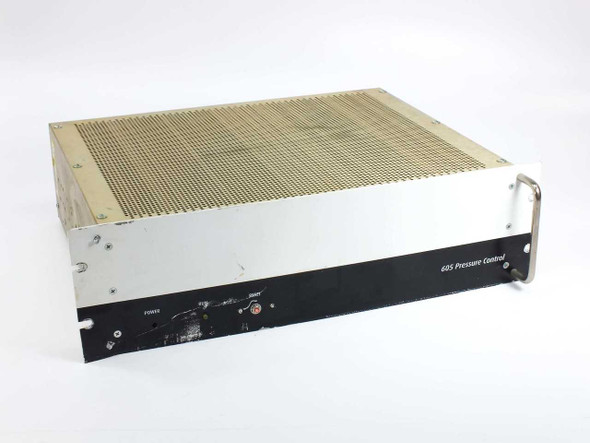 Caliper Technologies 605 Pressure Control rackmount unit – front panel view showing power indicator and controls