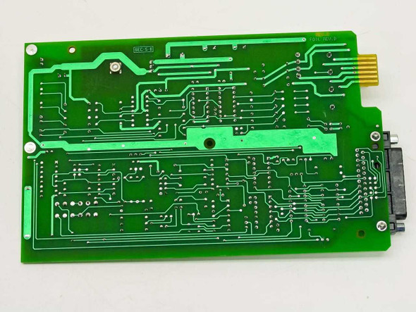 Widget World 440-0087-001 RS-232 to RS-422 Converter Card – solder/bottom side showing PCB traces and edge connector