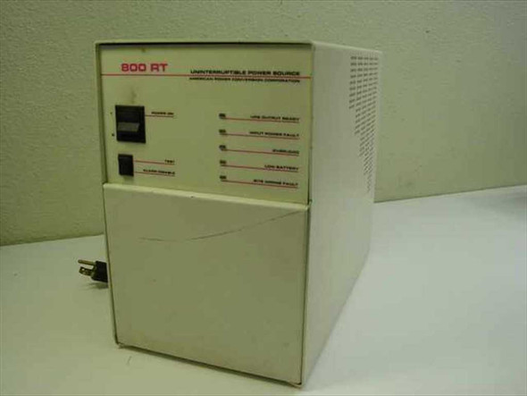 APC 800RT Uninterruptible Power Supply UPS — front-left three-quarter view showing front panel and housing