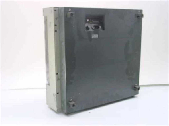 Yokogawa 3033 X-Y Recorder – rear panel view showing D-sub connector and overall enclosure in dark gray finish