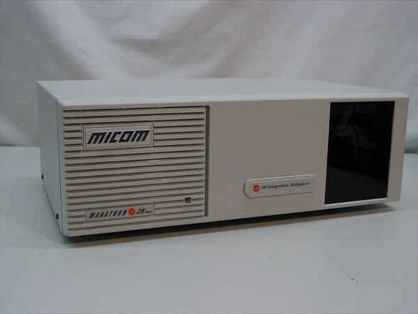Micom Marathon 2K Plus Integration Multiplexor – front panel view showing Micom logo and ventilation grille