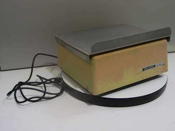 Toledo 8211 Guardian V Scale – left-side view showing full profile with power cord coiled on base