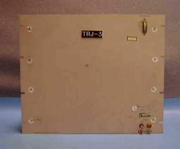 Validyne TR41S-96TT thermocouple reference junction — front panel with TRJ-3 label, toggle switch, indicator light, and Validyne logo lower right