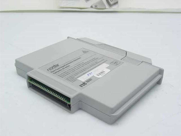 Nortel NT5B29DD-93 Norstar Centrex Data Cartridge – angled view showing green edge connector and label