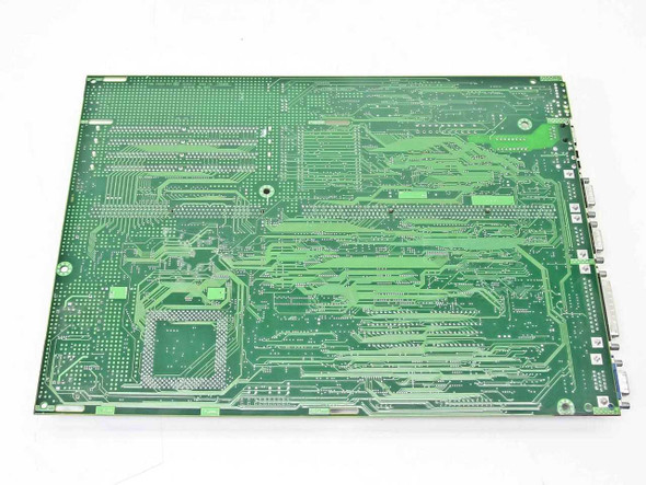 Dell 99795 motherboard – bare PCB rear/underside view showing solder traces and connector positions