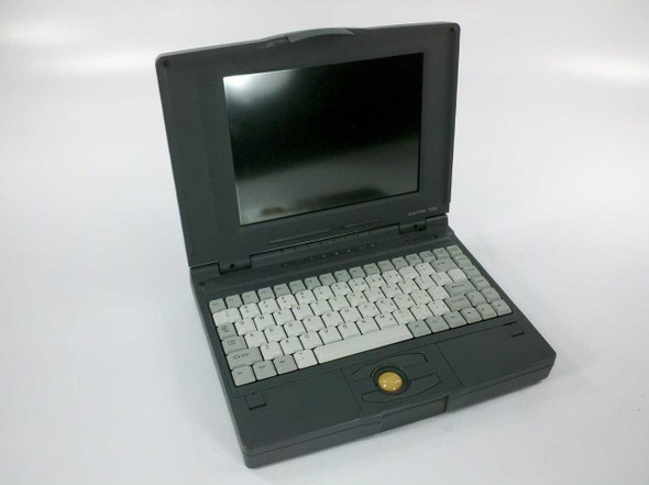 Acer 750C Note Laptop open front view showing keyboard and LCD display panel