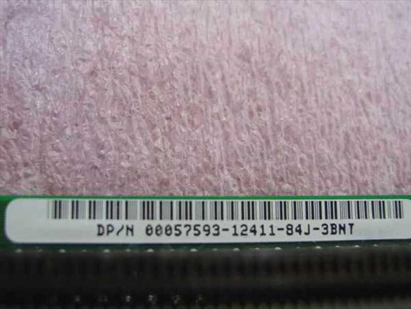 Dell OptiPlex GLX 82195 motherboard edge label showing DP/N barcode 00057593-12411-84J-3BNT