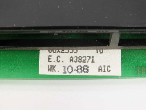 IBM 66X2555 label closeup showing part number 66X2555, E.C. A38271, and manufacture date WK. 10-88 AIC